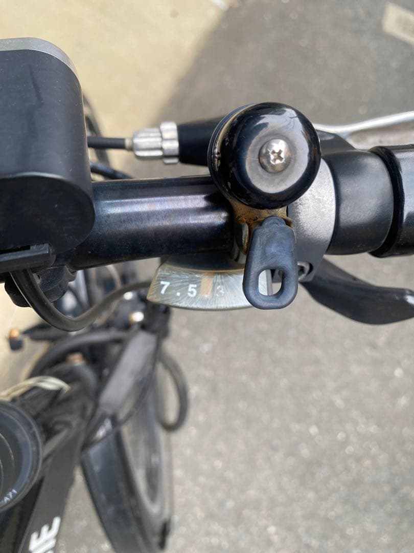 BRIDGESTONE 電動アシスト自転車 スポーツタイプ ブラック