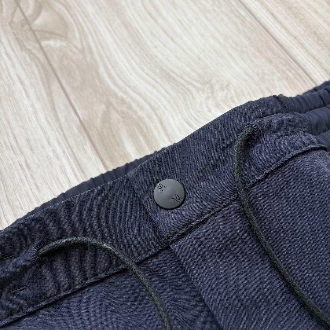 【美品】PT TORINO イージーパンツ ネイビー 46 M ストレッチ 軽量