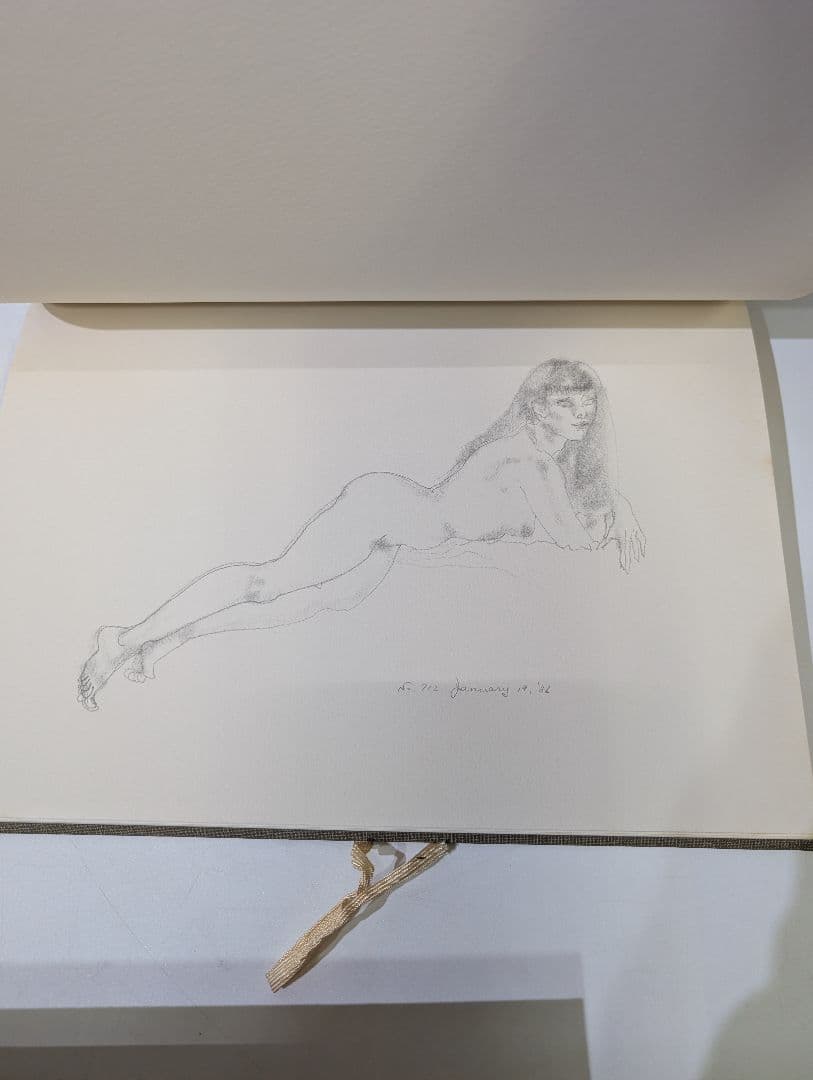 加山又造 裸婦スケッチ 限定95部」1984～1986 作品No.501～750