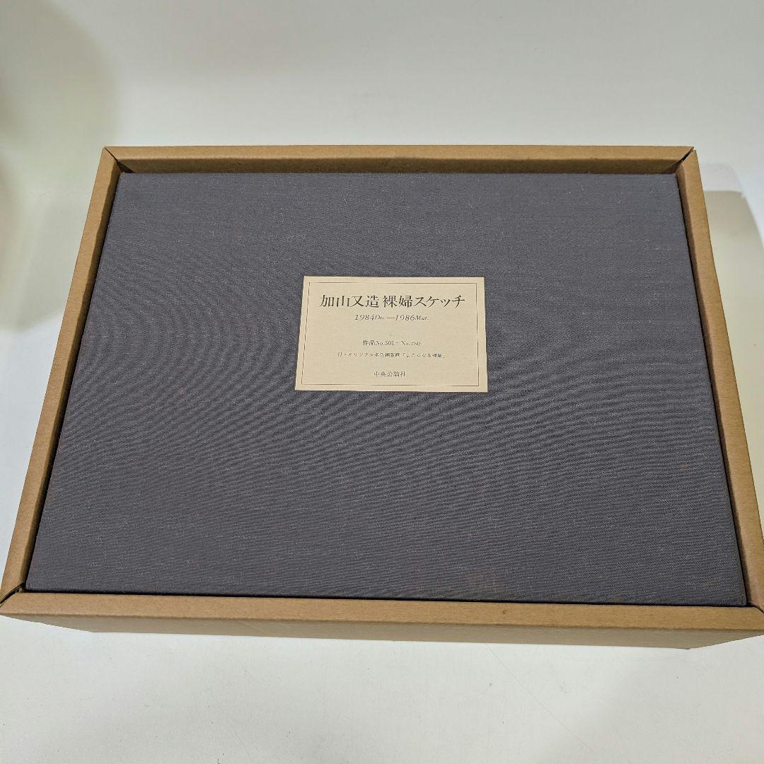 加山又造 裸婦スケッチ 限定95部」1984～1986 作品No.501～750