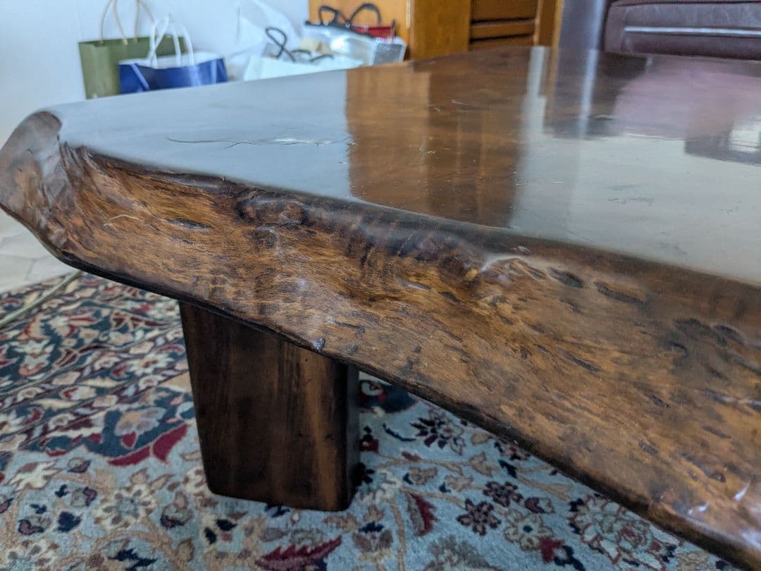 ローテーブル　天然木