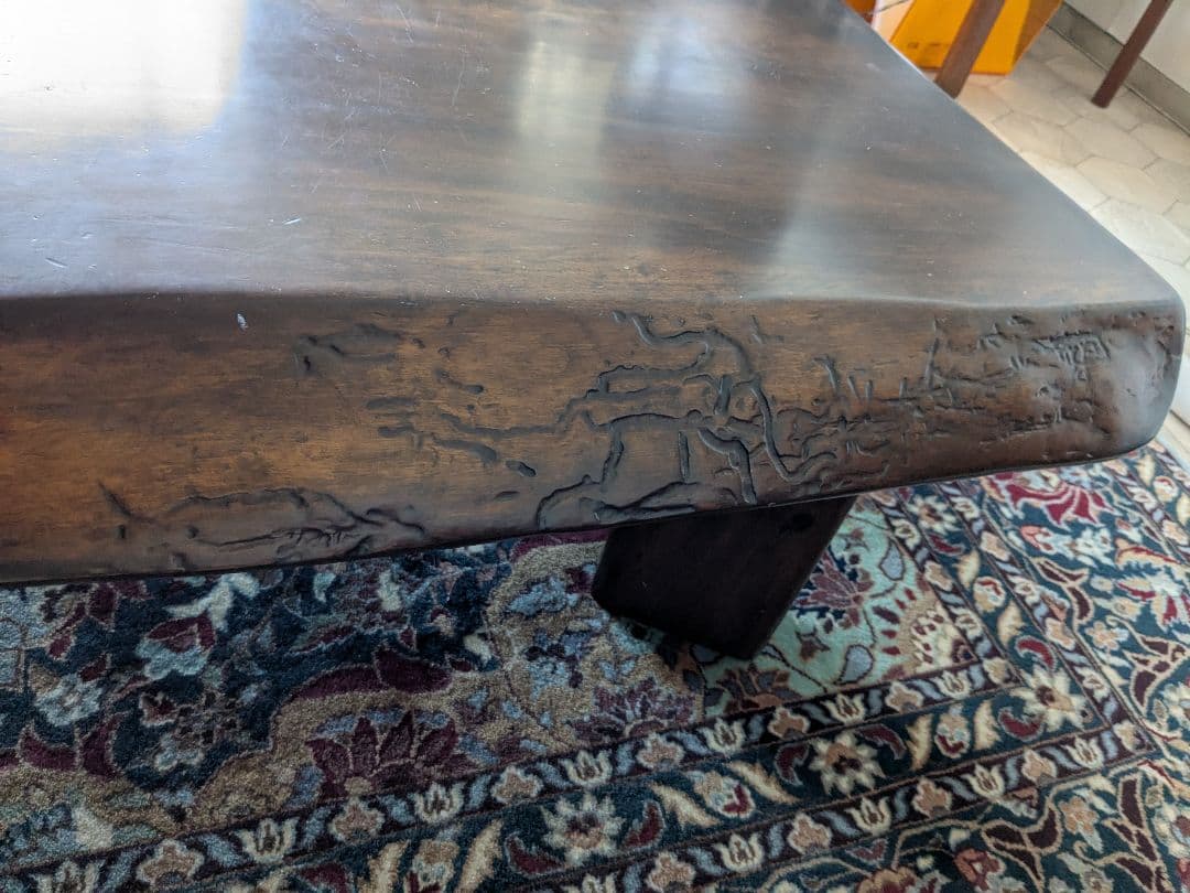 ローテーブル　天然木