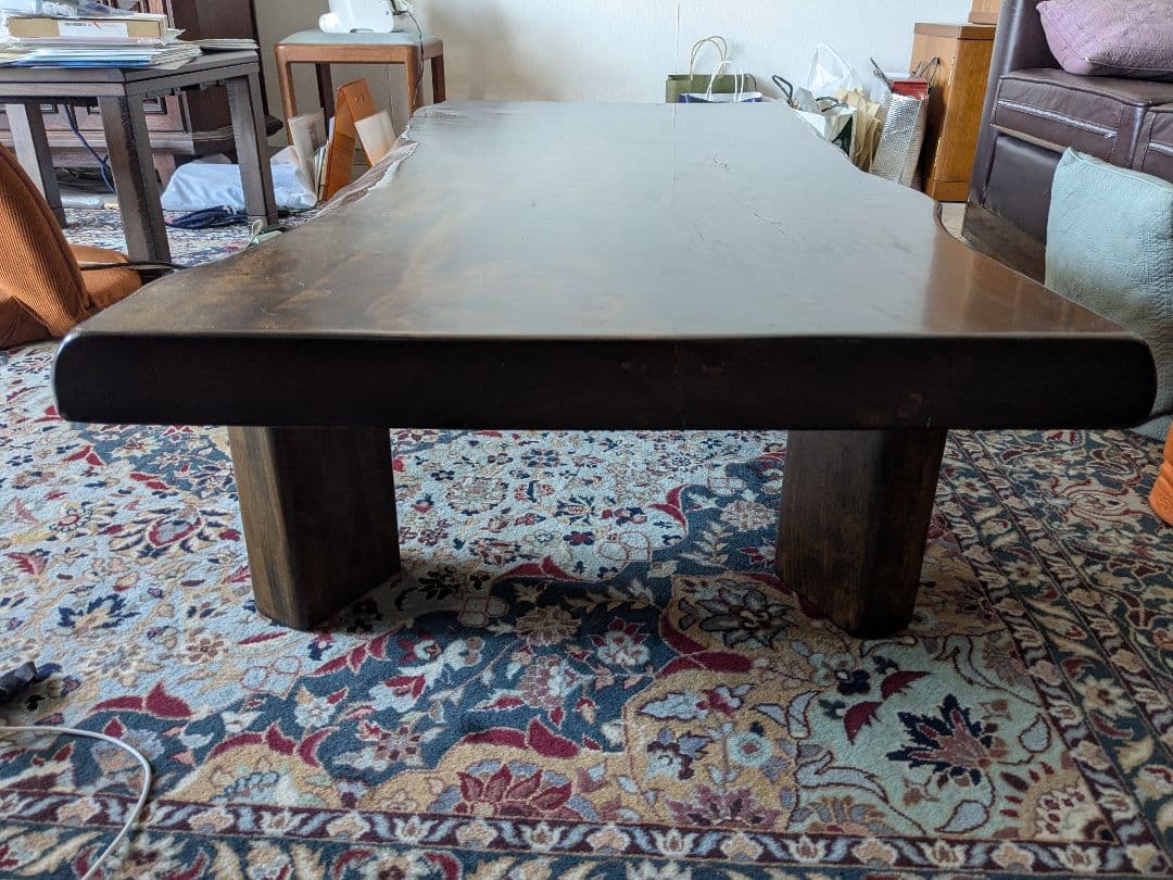 ローテーブル　天然木