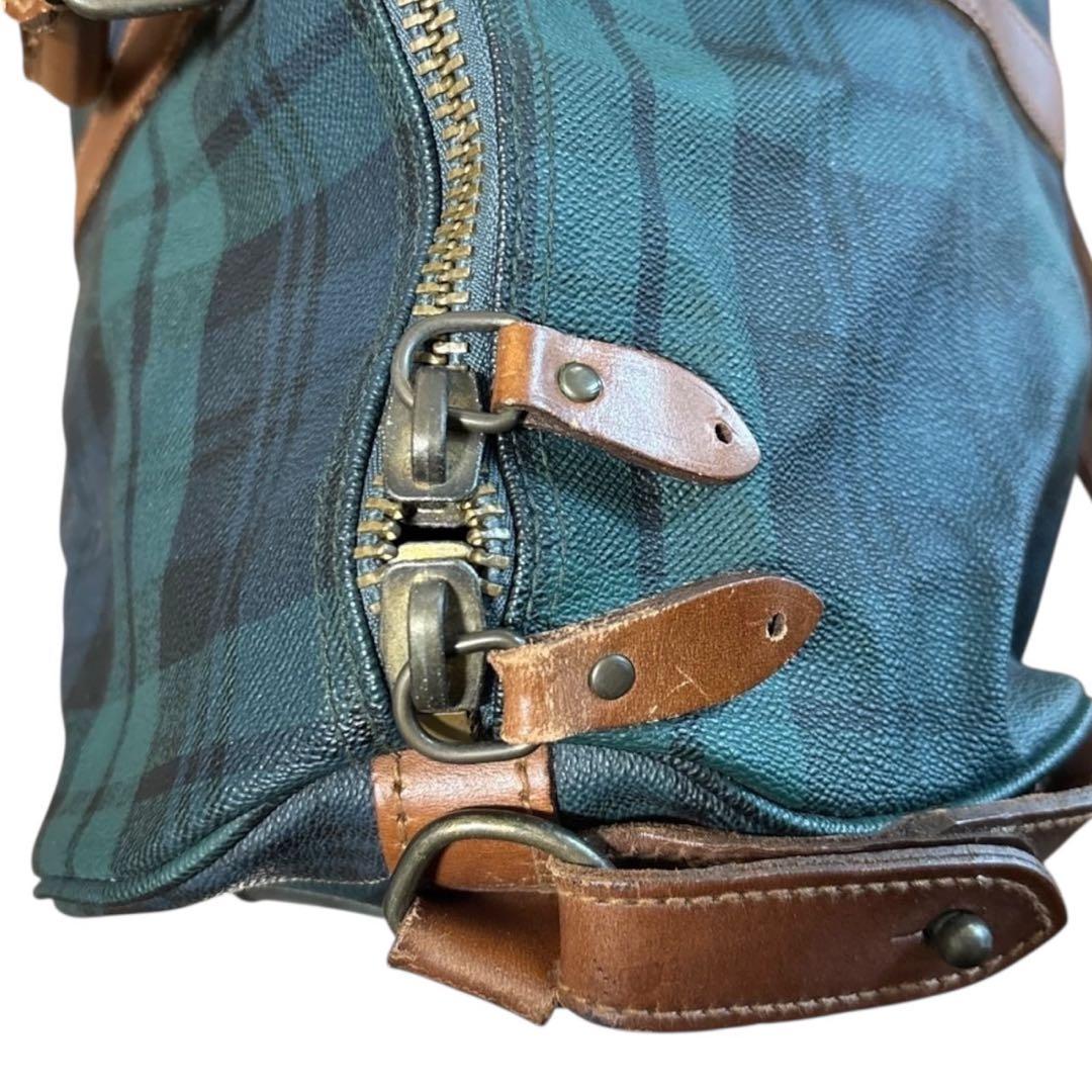 良品◎ ポロラルフローレン 2way 斜めがけ可 ボストンバッグ ショルダー付き