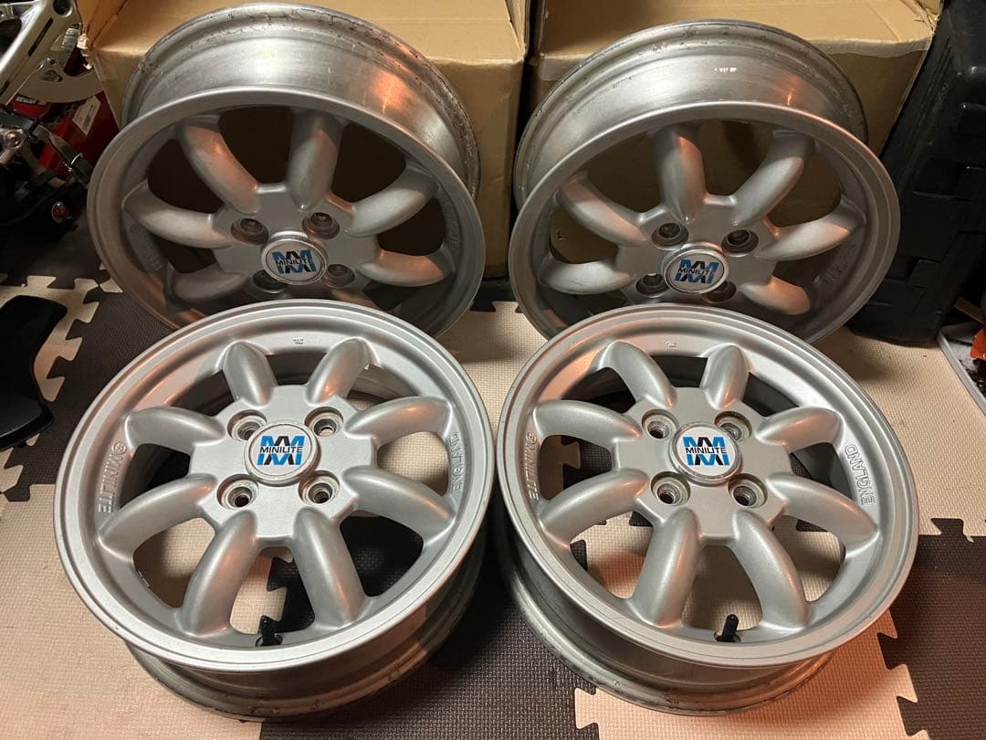 minilite ホイール　14インチ　4本セット l700s ミラジーノ