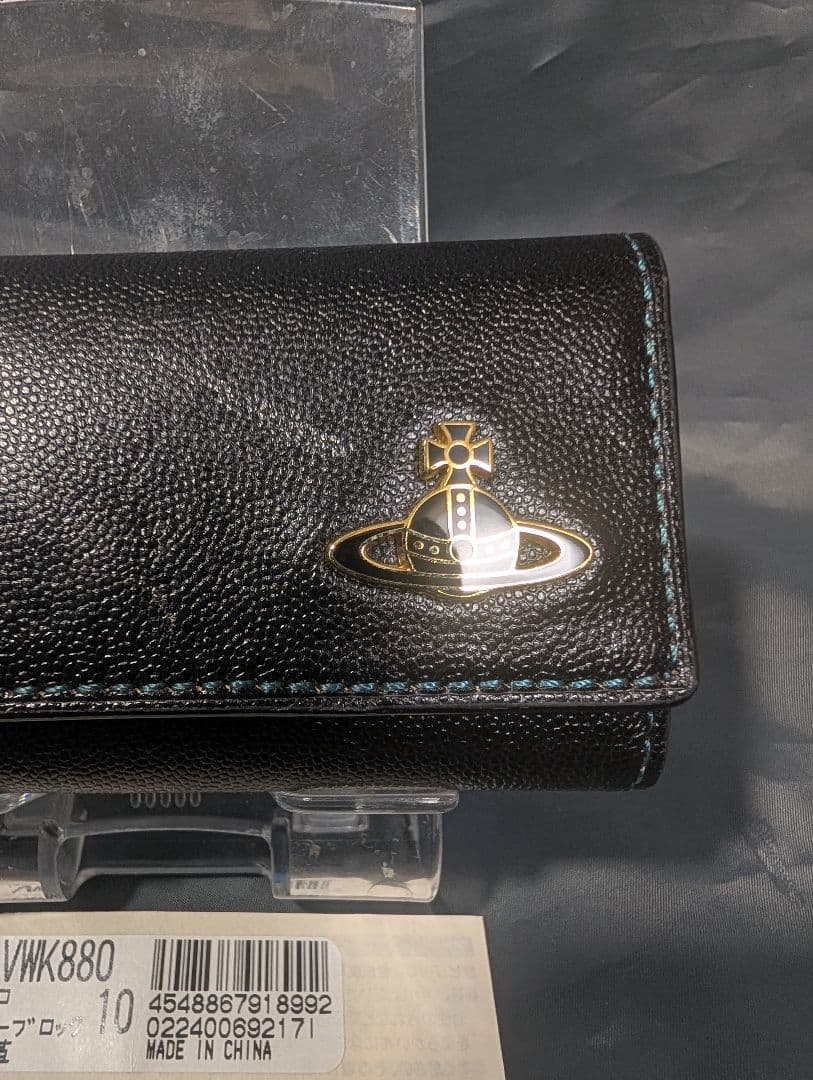 新品未使用 Vivienne Westwood牛革5連キーケース キーリング