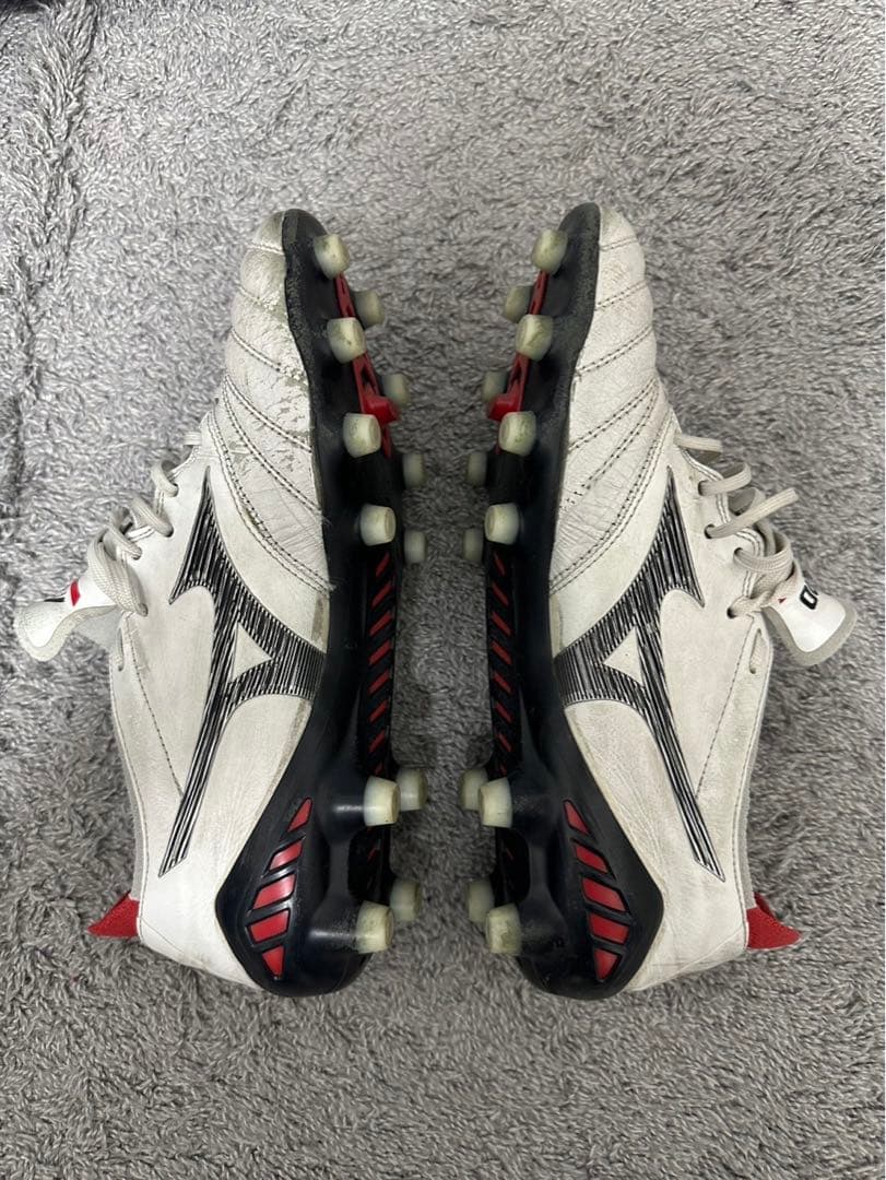 Mizuno Morelia II FG シューズ ホワイト/レッド