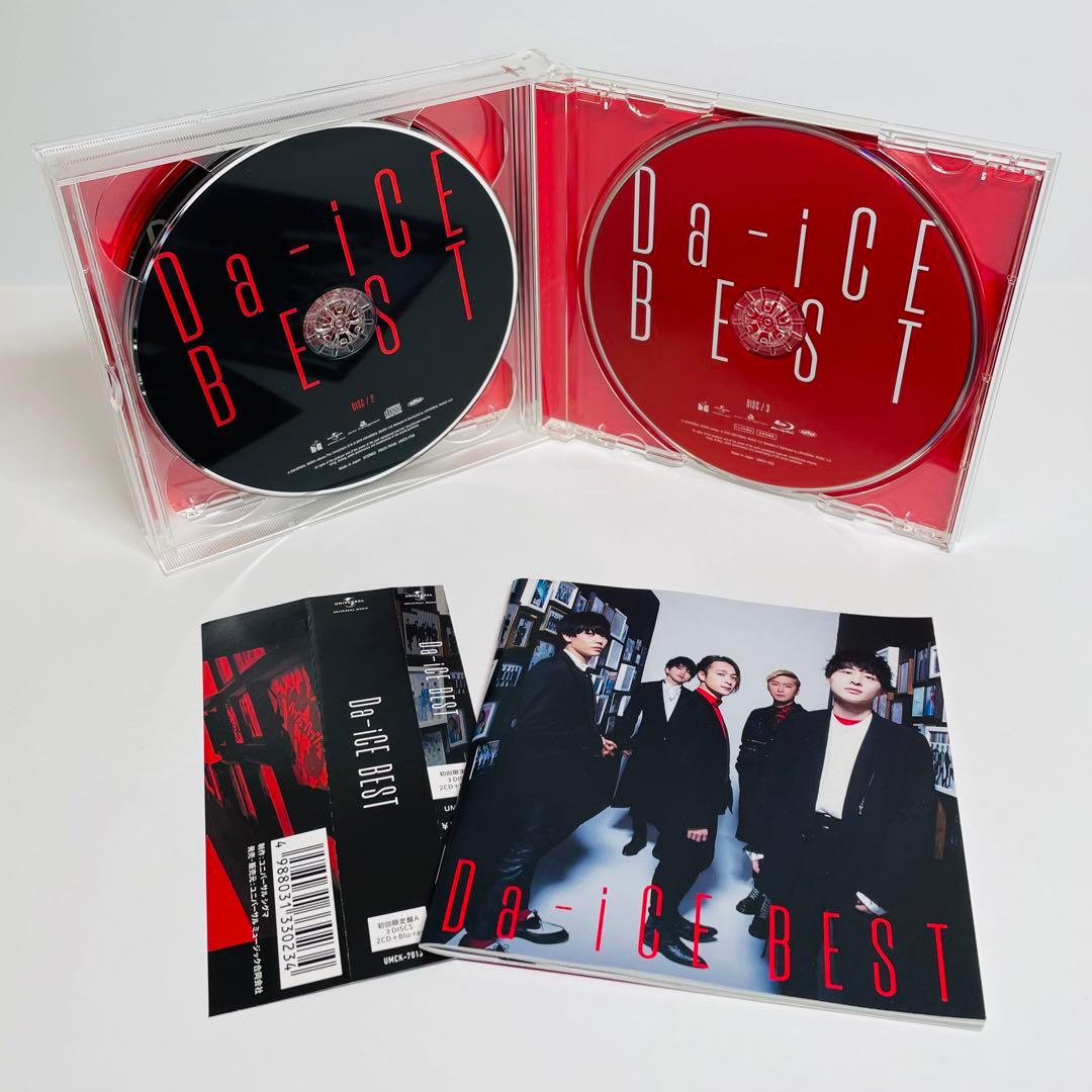 帯付・希少★ Da-iCE BEST(初回限定盤A)(2CD+Blu-ray付)
