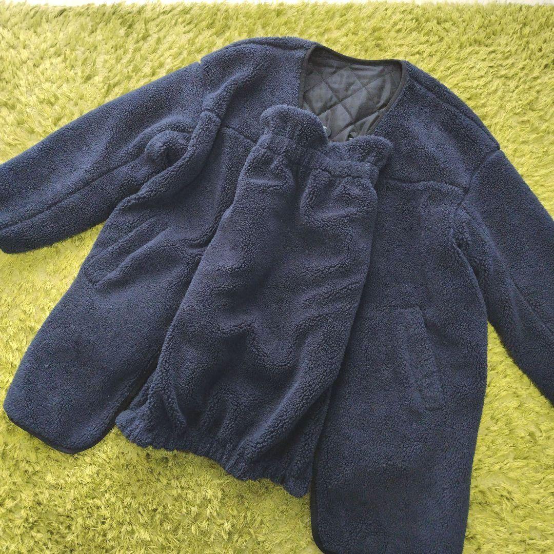 《LEPSIM》 マタニティ ボアリバーシブルコート ダッカー付き ママコート