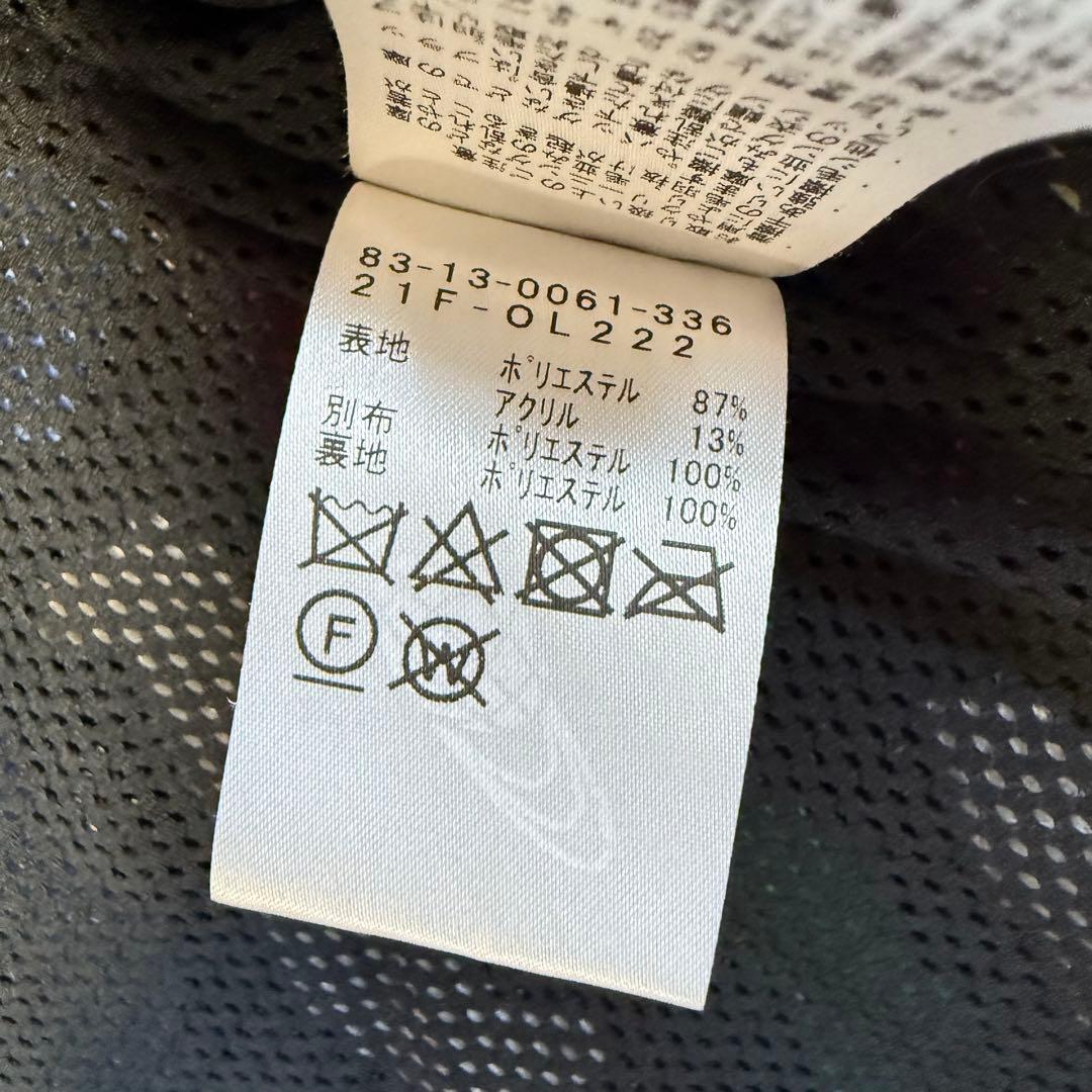 【ビームスゴルフ】美品 ボアジャケット 総柄 Lサイズ レディース