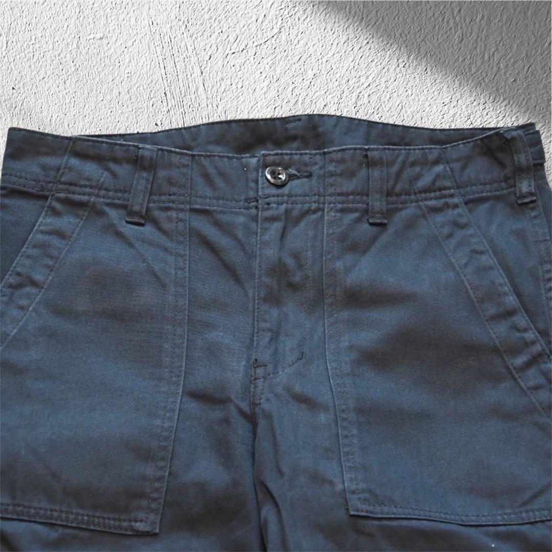 【未使用級】スピックアンドスパン ルーズ ベイカー パンツ ネイビー 36