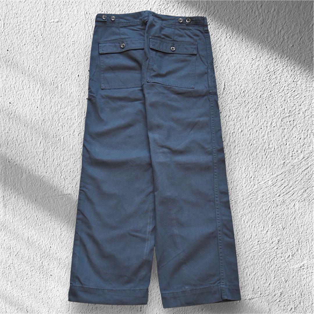 【未使用級】スピックアンドスパン ルーズ ベイカー パンツ ネイビー 36