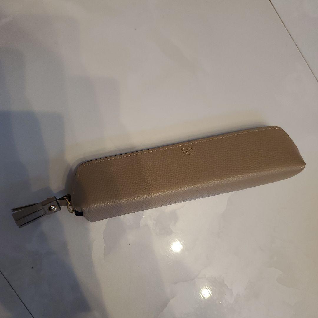 【Epoi】　Zaccaザッカ　横型ペンケース　ベージュ