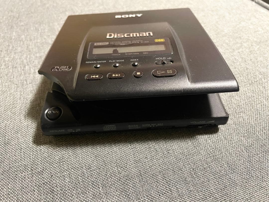 【ジャンク】 SONY Diskman D-303 ポータブルCDプレーヤー