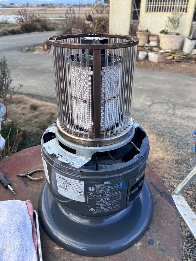 リンナイ　LPガス用　セラミックヒーター　遠赤外線