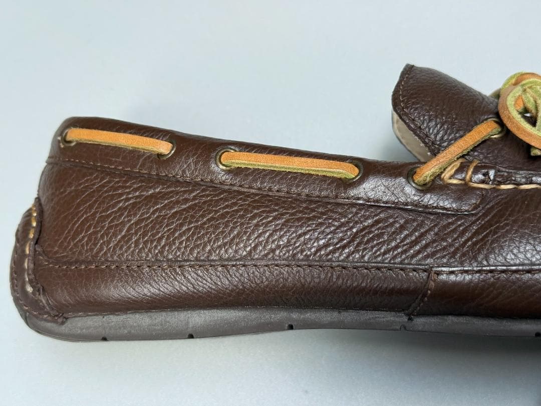 新品 8M/25.5㎝ コールハーン キャンプ モック ドライバー 濃ブラウン