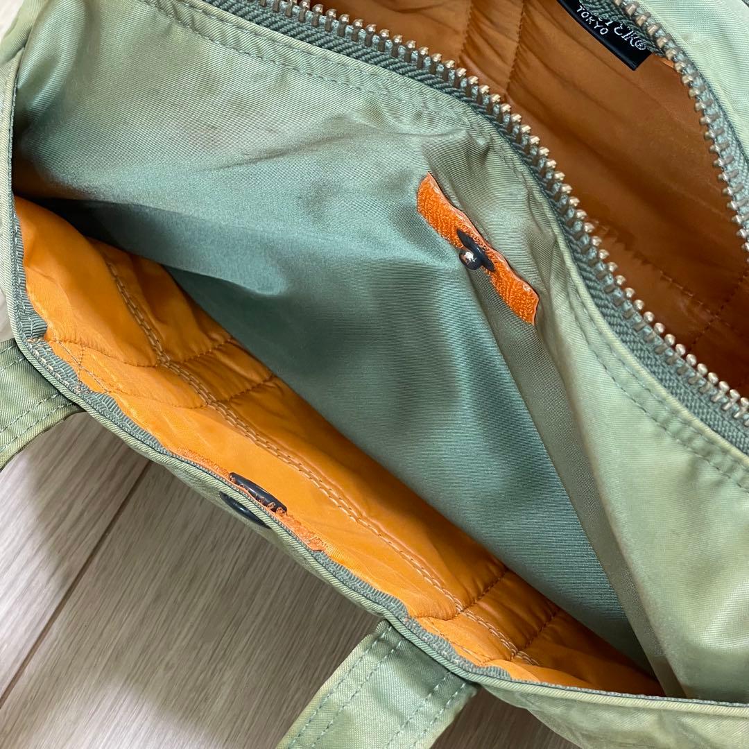 PORTER ポーター タンカー ミニボストンバッグ Sサイズ セージ 廃盤品