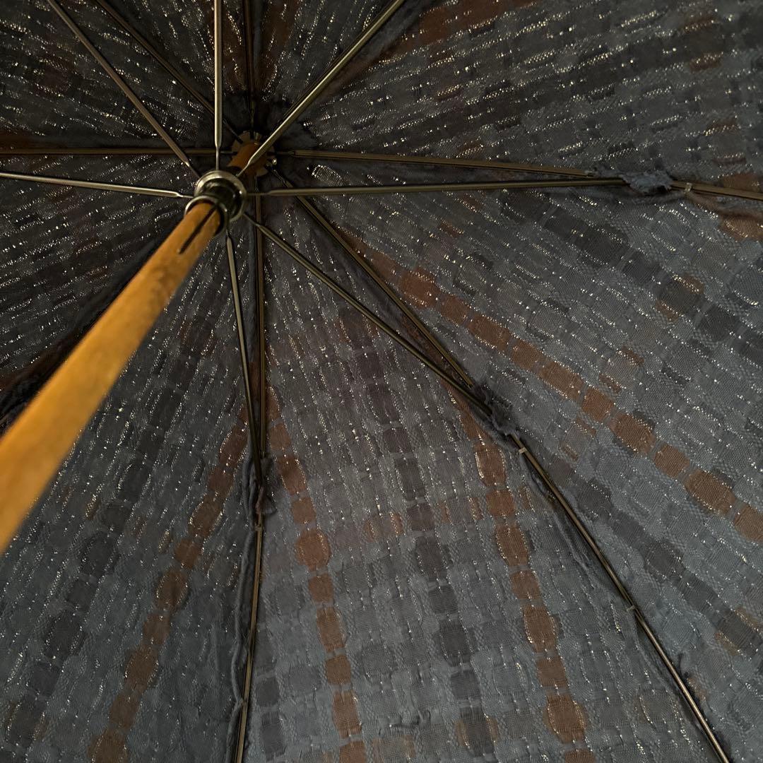 dantan オリジナル日傘 ネイビーチェック