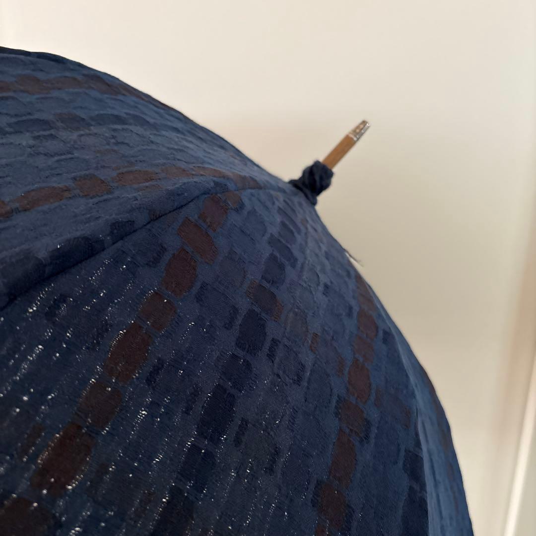 dantan オリジナル日傘 ネイビーチェック