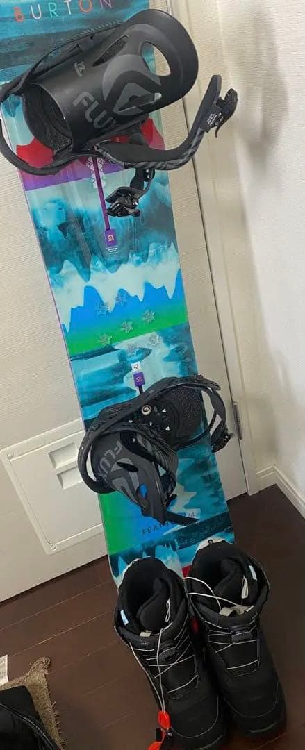 burton スノーボード　2016 FEATHER 144 FLATTOP