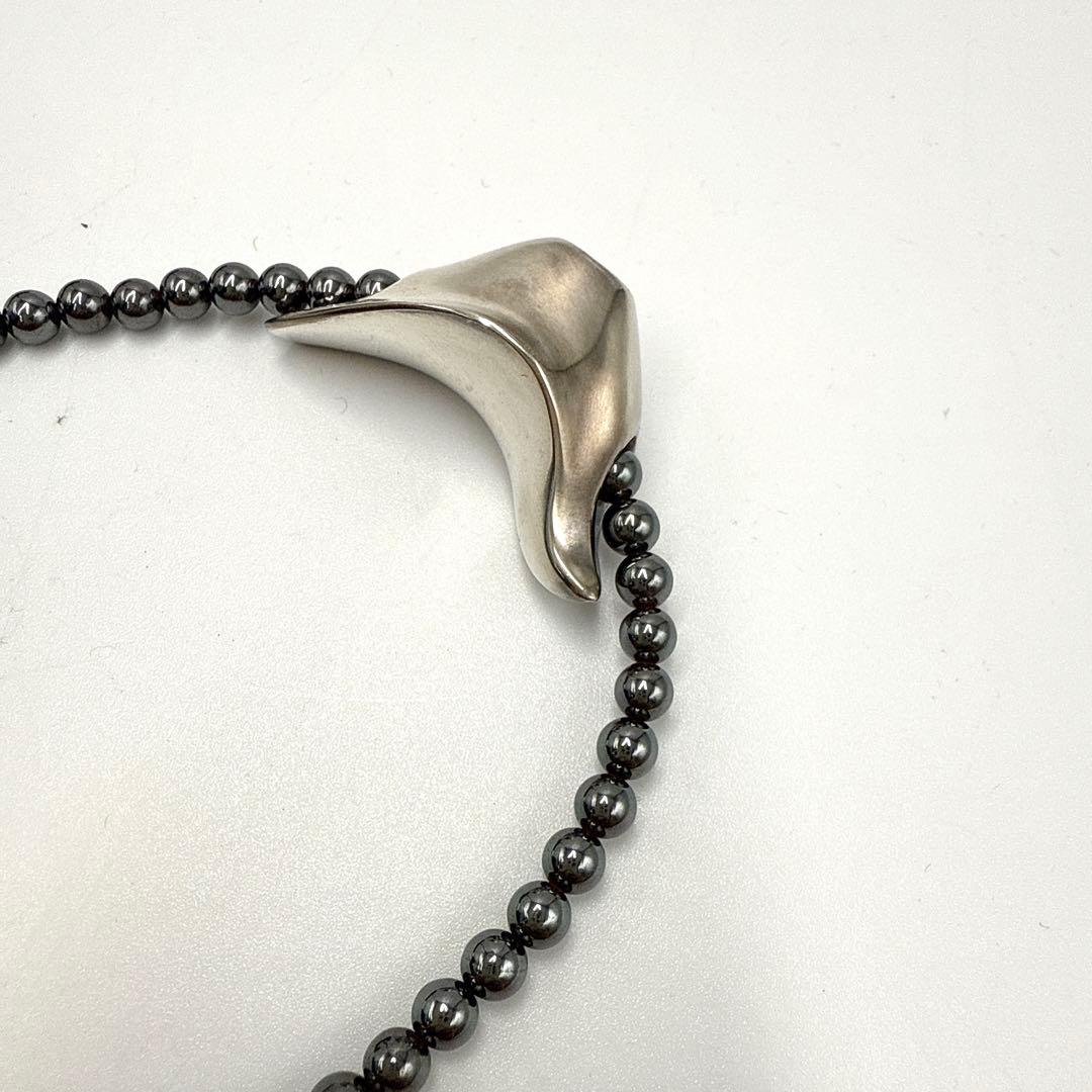 ジョージ ジェンセン   ヘマタイト ネックレス 鳥