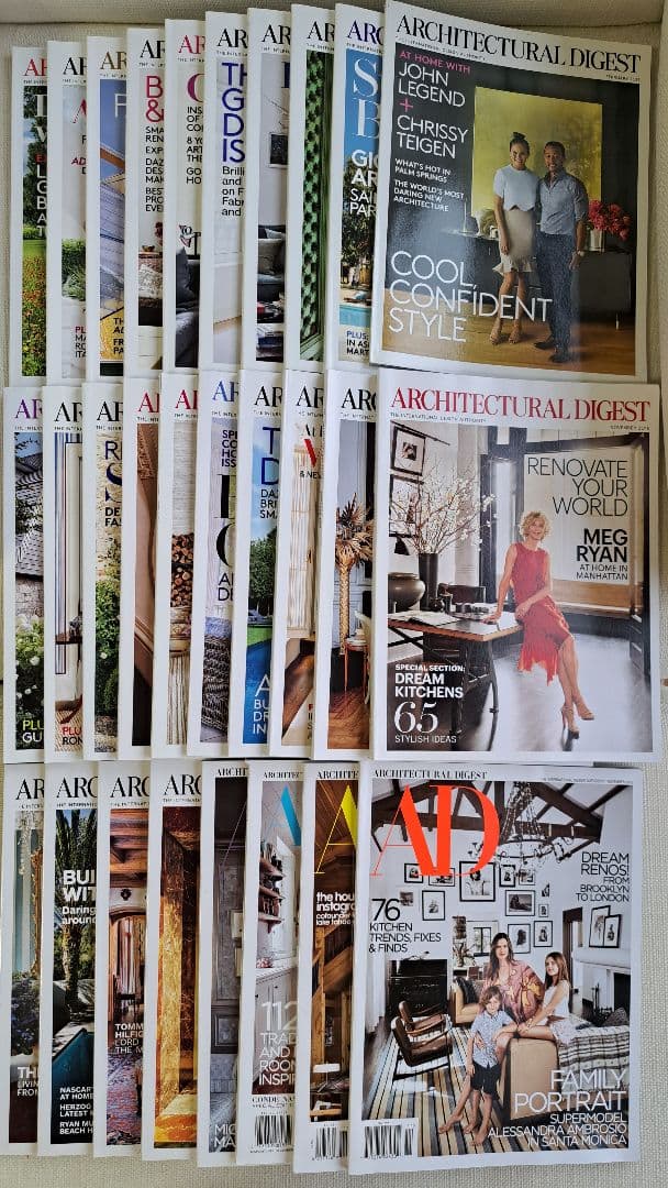 洋雑誌 AD ARCHITECTURAL DIGEST等 28冊セット③