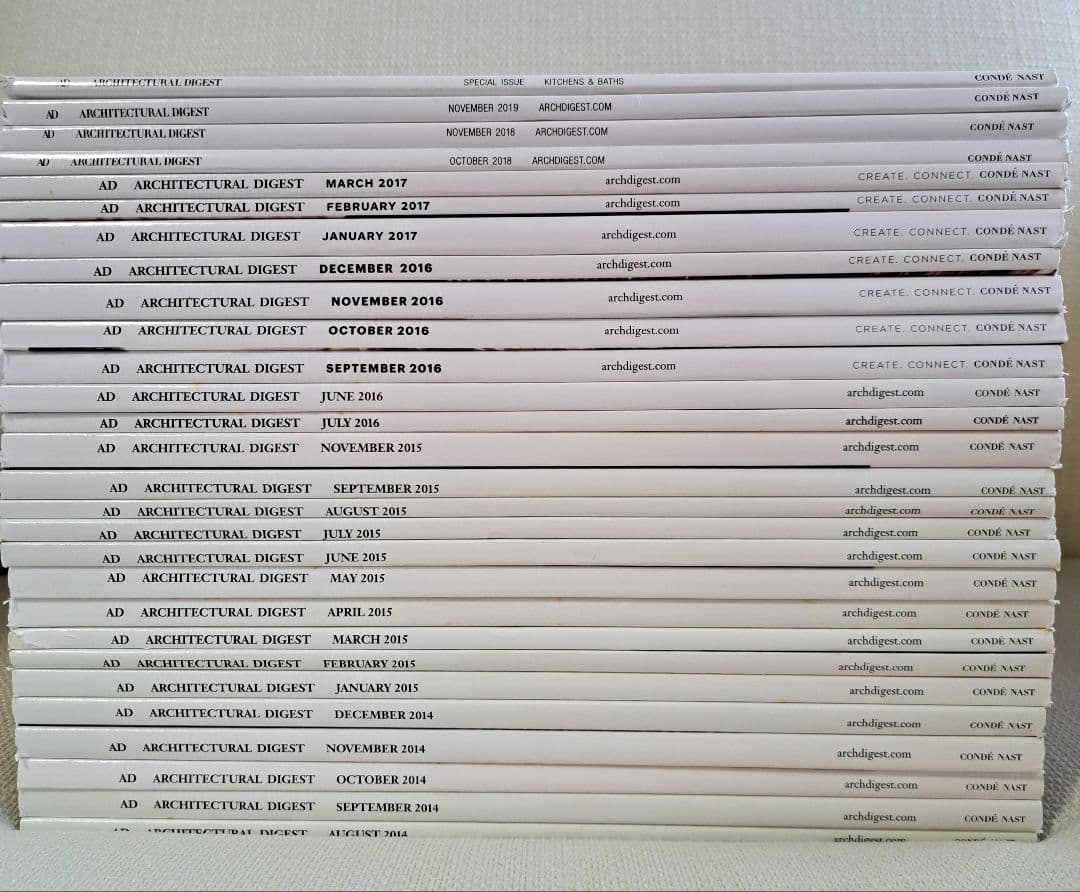 洋雑誌 AD ARCHITECTURAL DIGEST等 28冊セット③