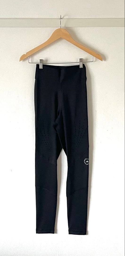 【未使用級】アディダス×ステラマッカートニー トレーニングタイツ 黒レギンス L