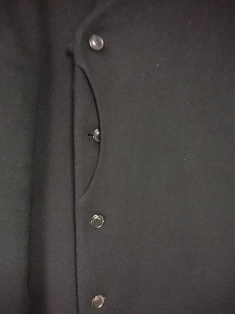 【希少美品】HYKE ハイク チェスターコート 濃紺