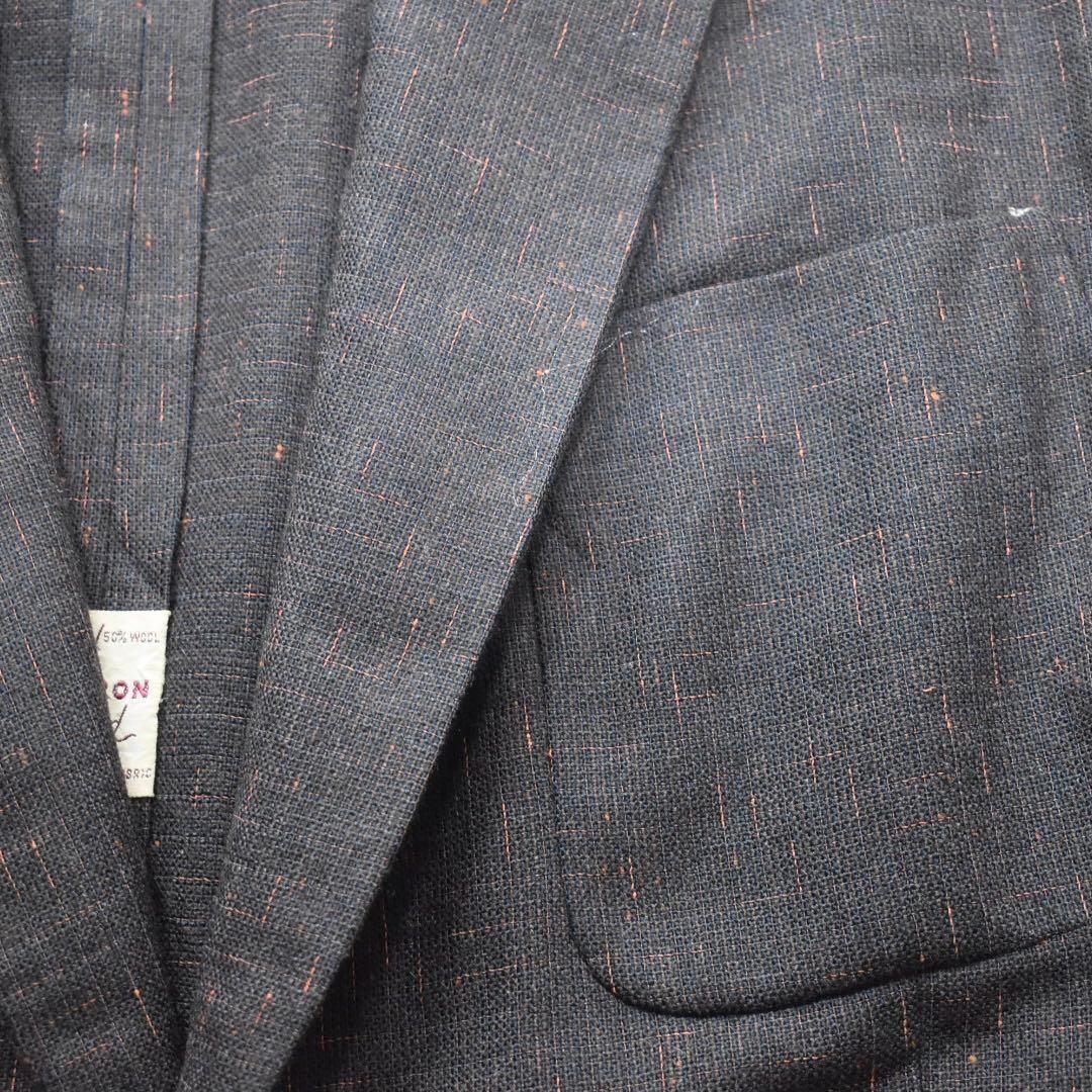 【フォロー割適用】50sバーガンディ ツイードテーラードジャケット ロカビリー