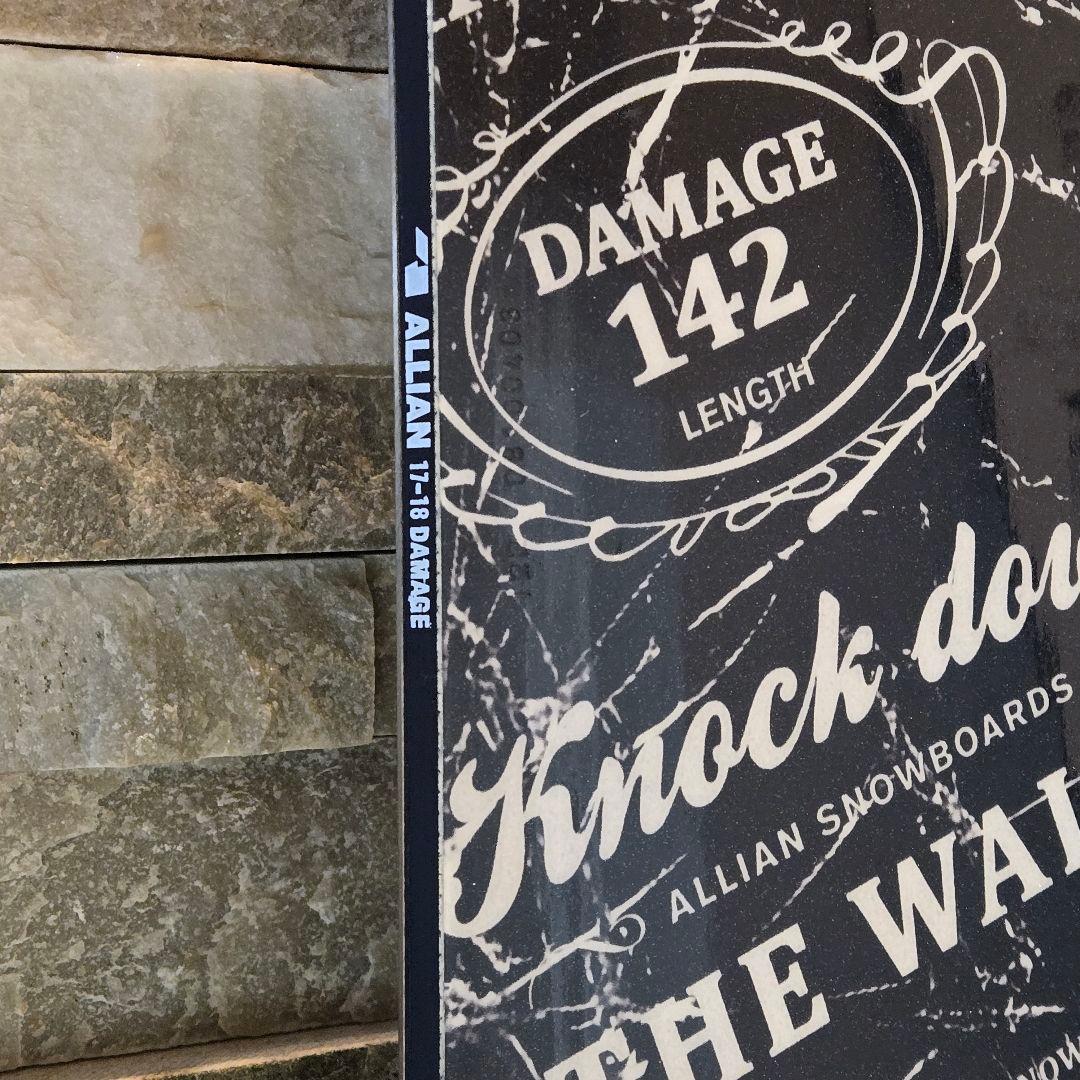 未使用　ALLIAN　アライアン　スノーボード　Damage　ダメージ　142