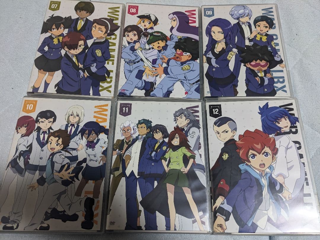 ミ*ロ様 ダンボール戦機WARS ウォーズ DVD 全12巻セット 書き下ろし小