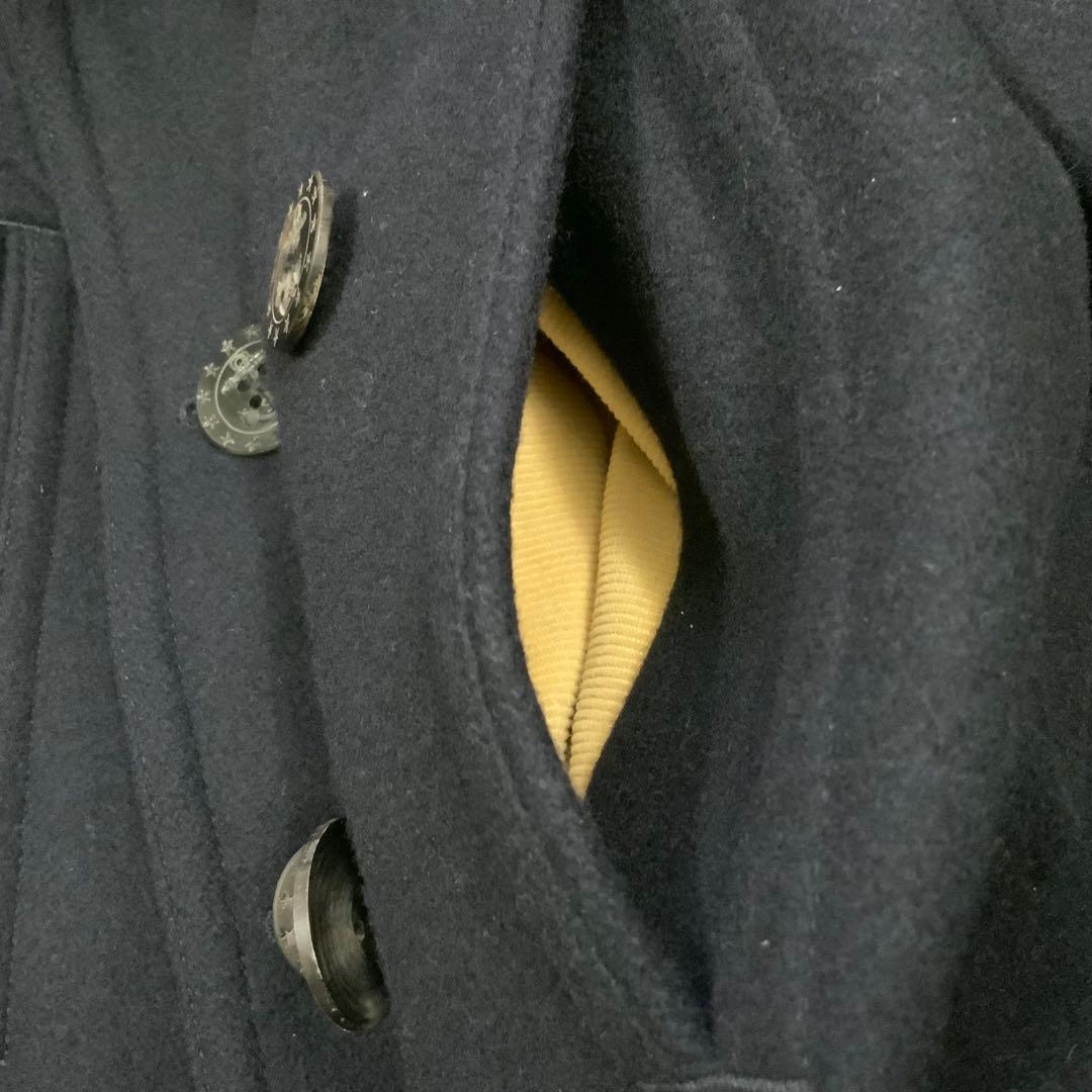 希少 マーメイド刺繍 10ボタン 13スター RRL ピーコート メンズXS