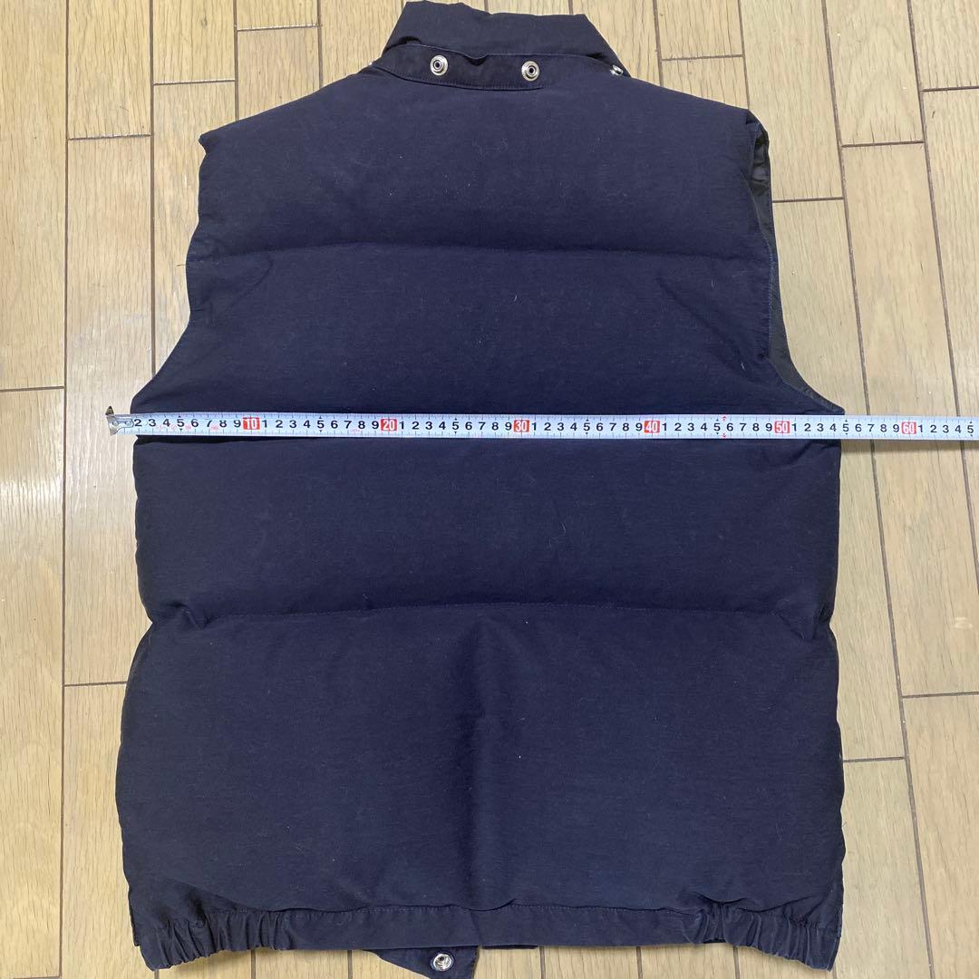 T*a様 Crescent Down Works ダウンベストフード付 ネイビー