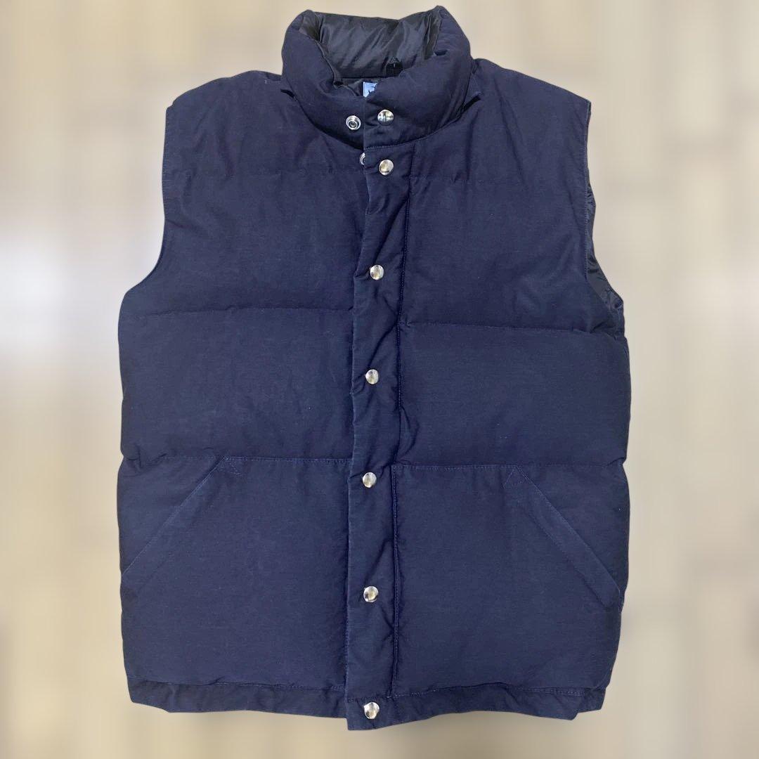 T*a様 Crescent Down Works ダウンベストフード付 ネイビー