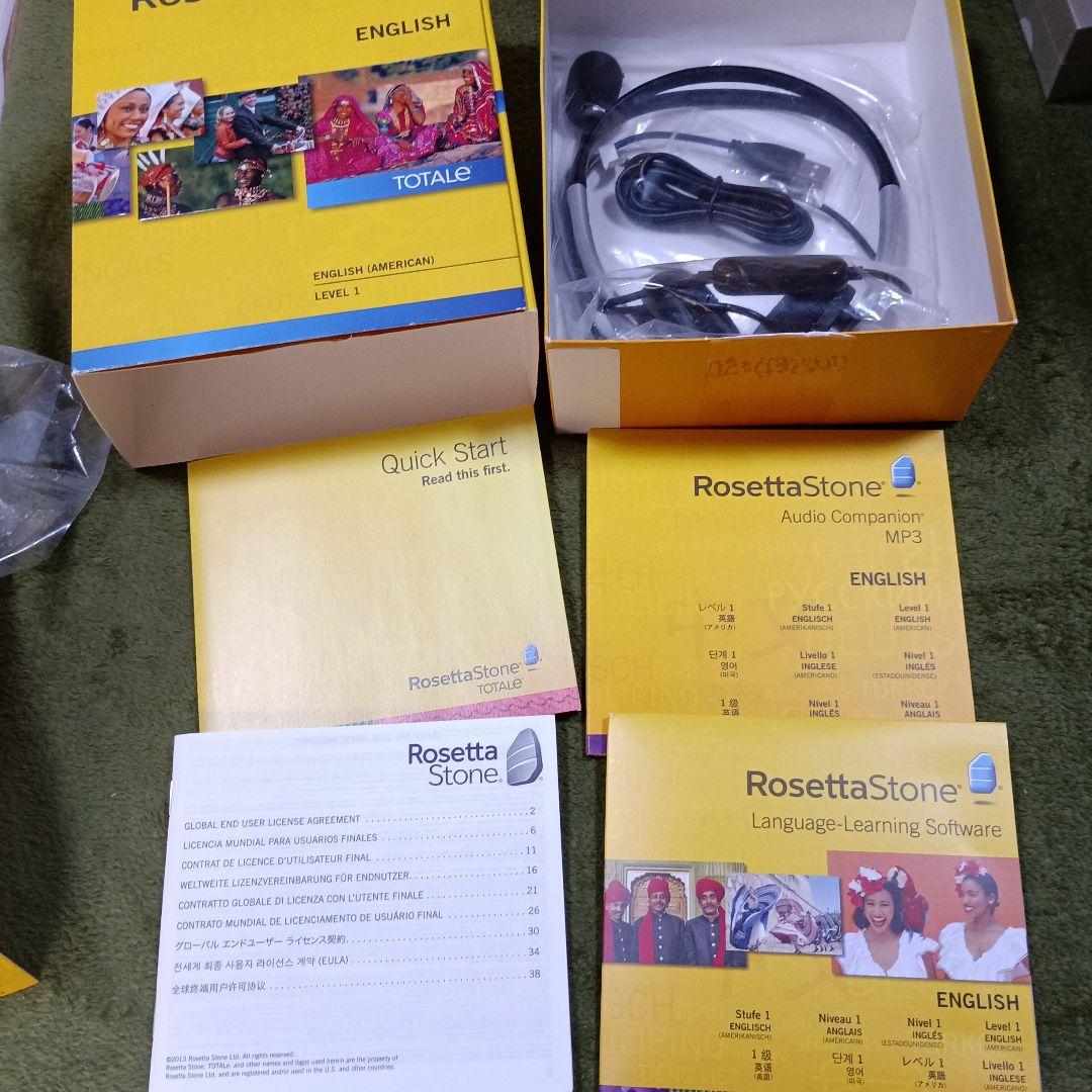 その他 Rosetta Stone English American Level 1