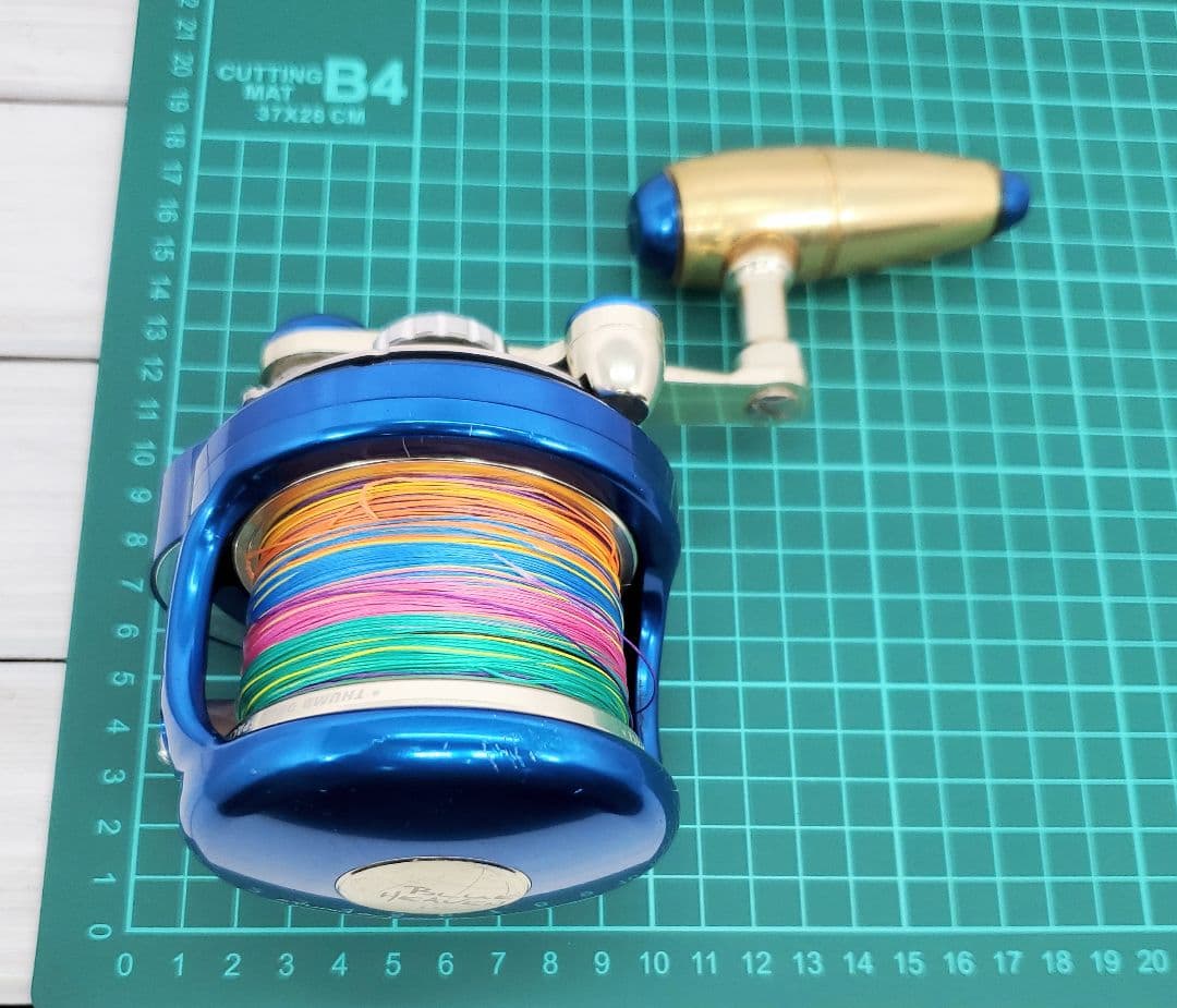 STUDIO OCEAN MARK リール L120-B　ジギング　ブルーヘブン