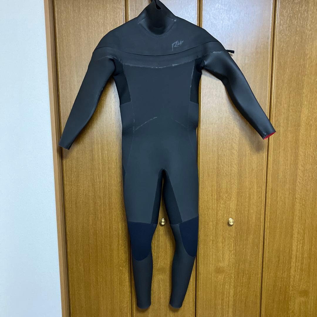 〔裏起毛5×3mm〕セミドライスーツ ブラック　Lサイズ