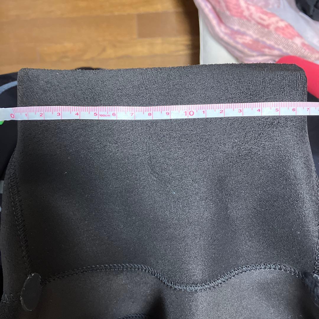 〔裏起毛5×3mm〕セミドライスーツ ブラック　Lサイズ