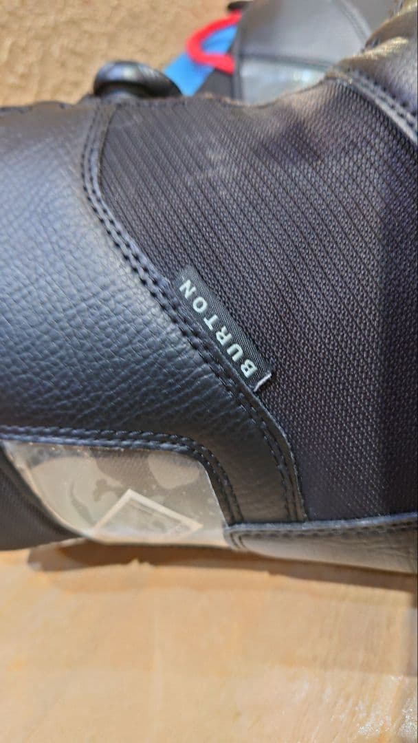 ＊BURTON スノーボードブーツ ボア ブラック/8／25　 24.5〜25