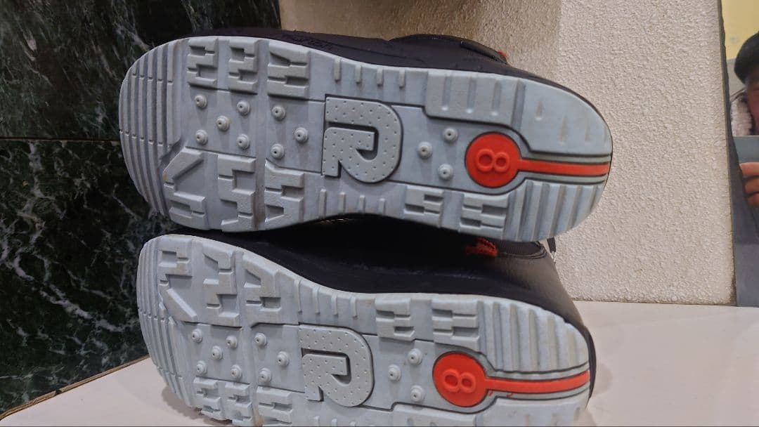 ＊BURTON スノーボードブーツ ボア ブラック/8／25　 24.5〜25