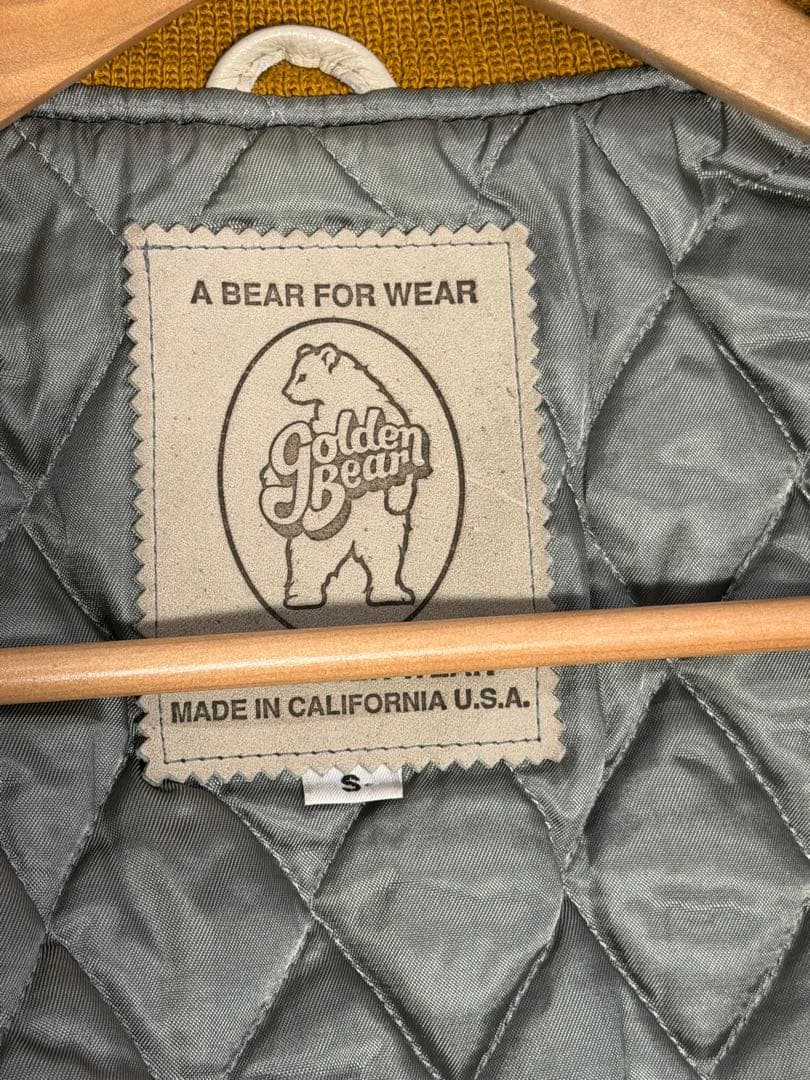 極美品！golden bear スタジャン　made in USA
