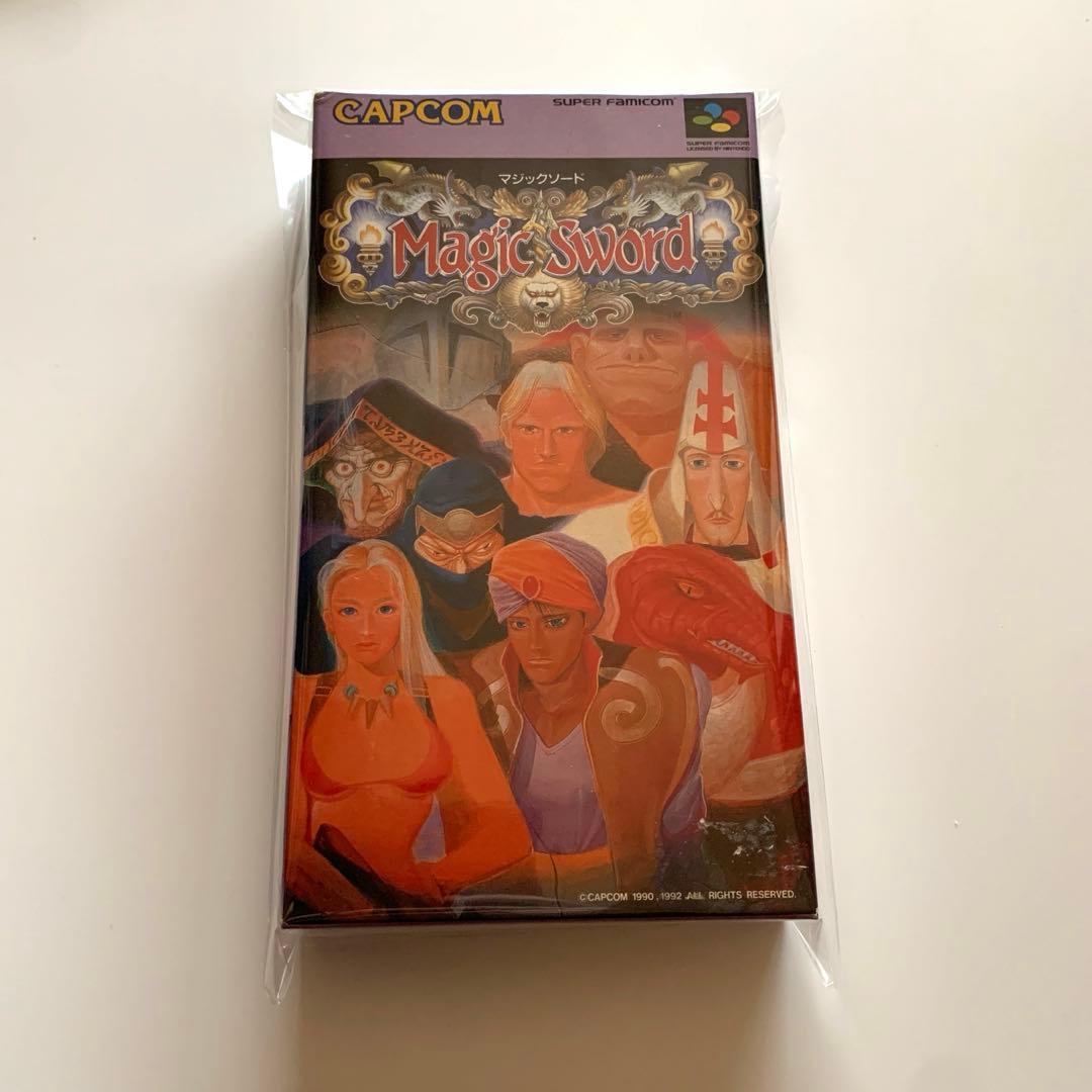 SFC スーパーファミコン　マジックソード　新品！　レアソフト　カプコン
