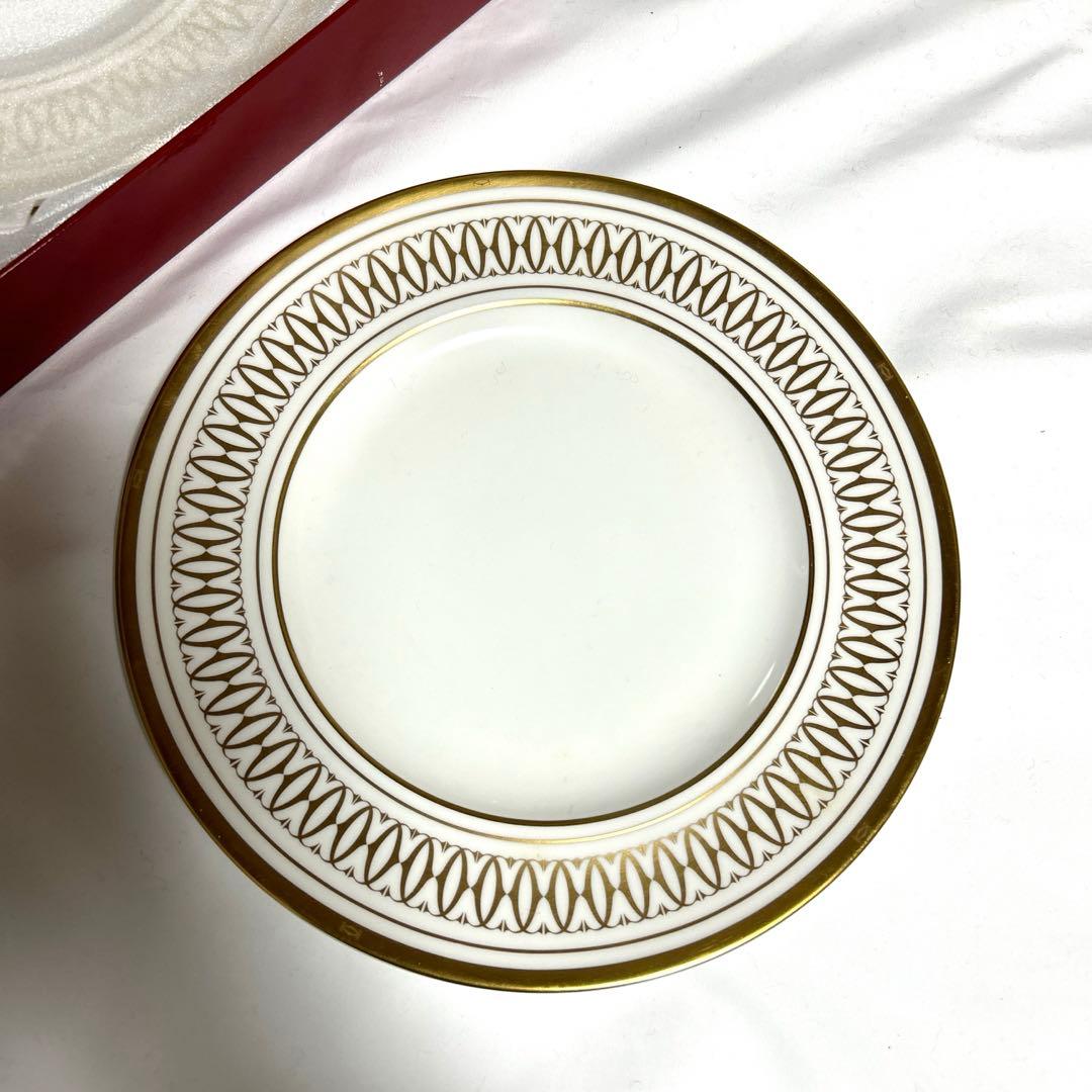 お値下げ【カルティエ】金彩ディナー皿　27センチ5枚セット　発送平日のみ
