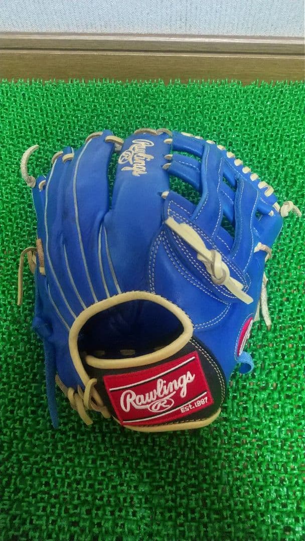 【即戦力】ローリングス Rawlings 軟式グローブ オールラウンド 青