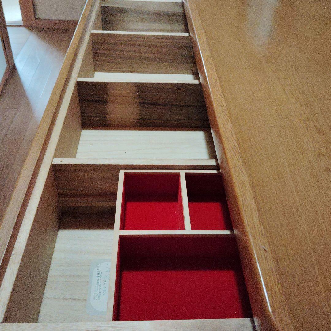 【送料込み】ミズナラ　天然木　和洋タンス　整理タンス　箪笥