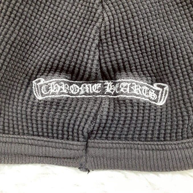 希少◎CHROME HEARTS サーマルニットキャップ ダガー刺繍 USA製