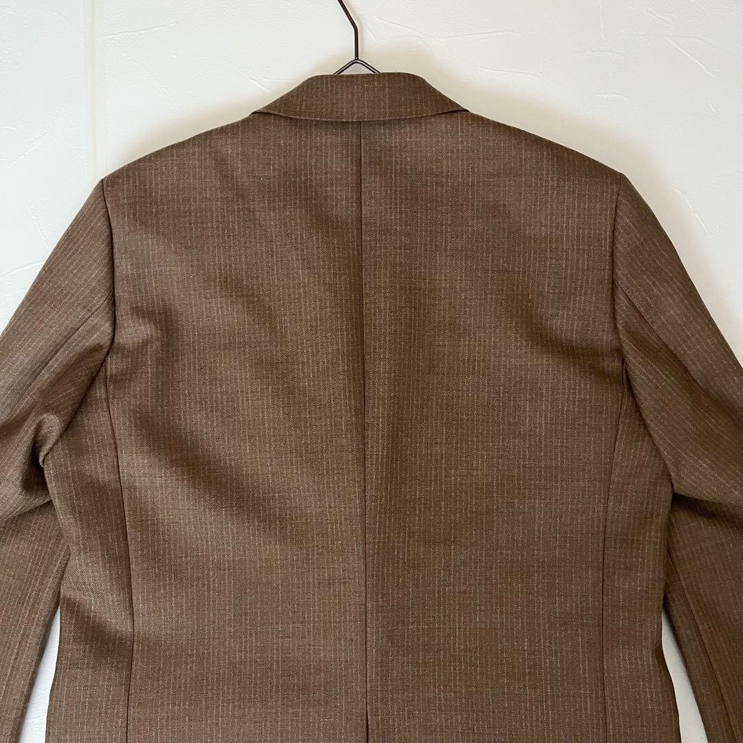【美品】 AURALEE テーラードジャケット ウール ブラウン