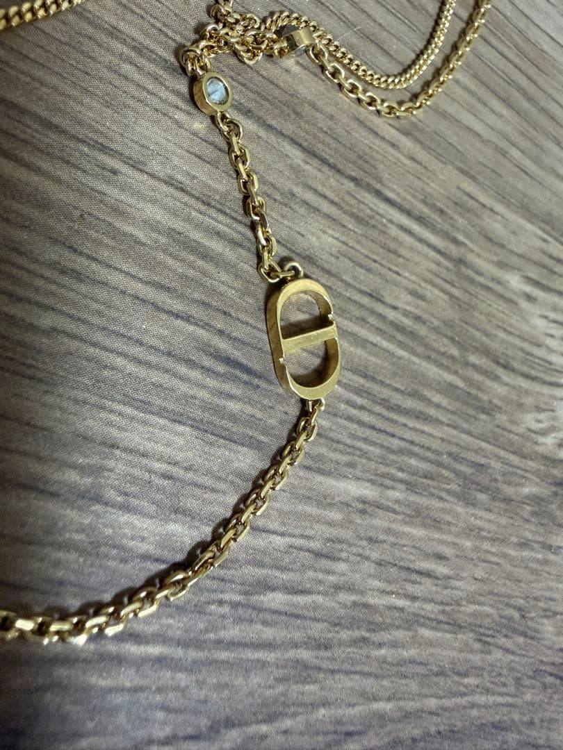 なん ₍ᐢ.ˬ.ᐢ₎Petit CD ダブル ネックレス Dior 2連