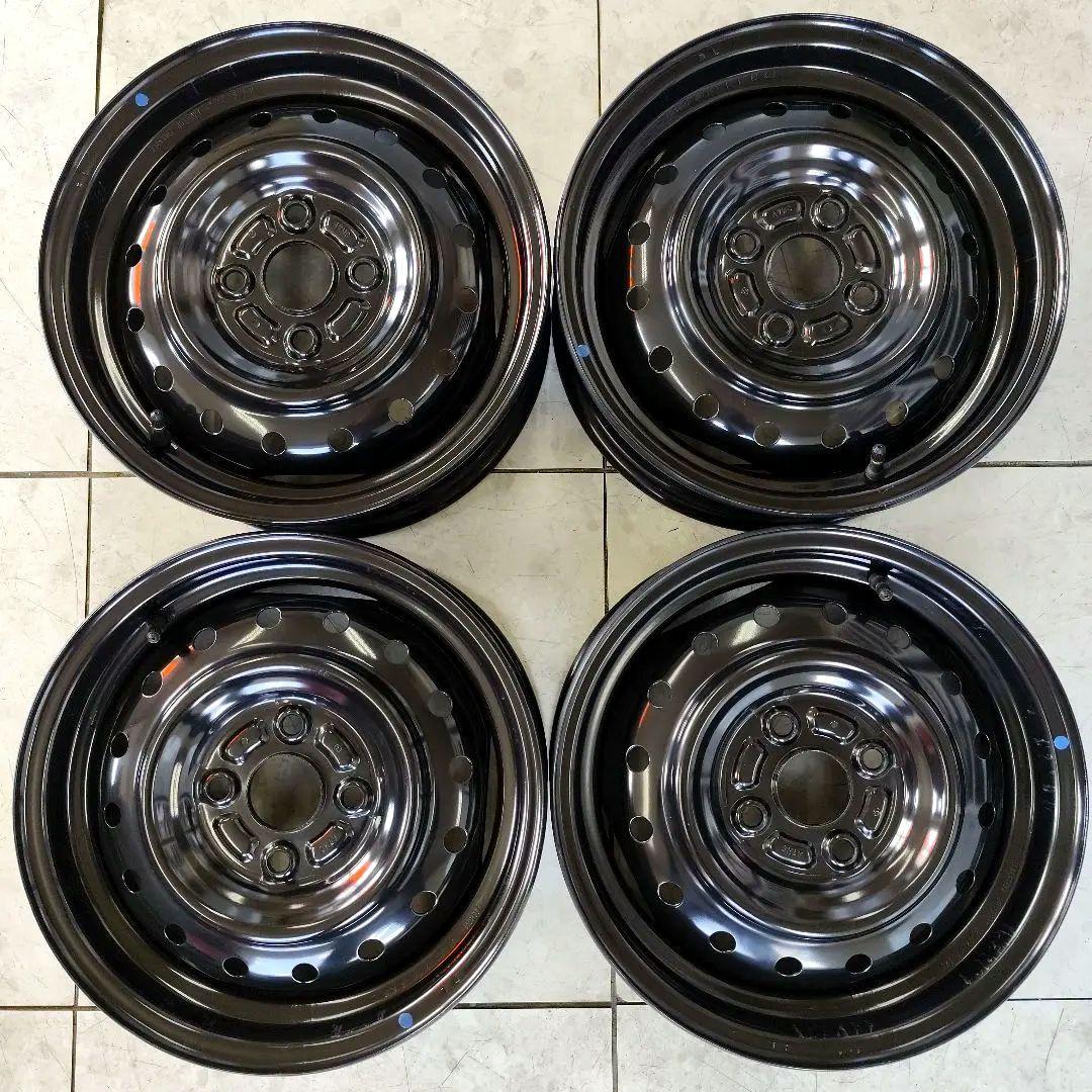 スズキ 純正鉄ホイール スチールホイール 4個セット 新車外し 14インチ